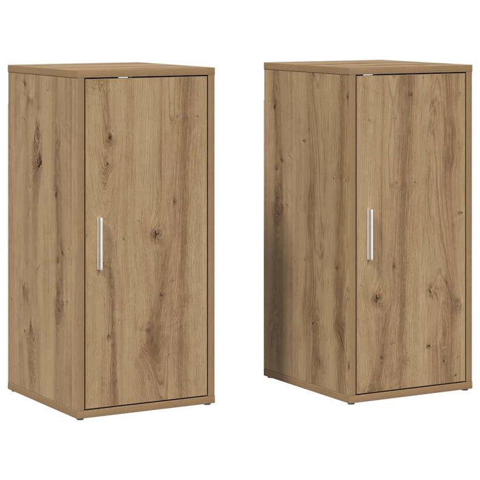 Pantofare 2 buc. stejar artizanal, 32x35x70 cm, lemn prelucrat - WALTI WALTI
