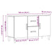 Dulap, lemn vechi, 100x36x60 cm, lemn prelucrat - WALTI WALTI