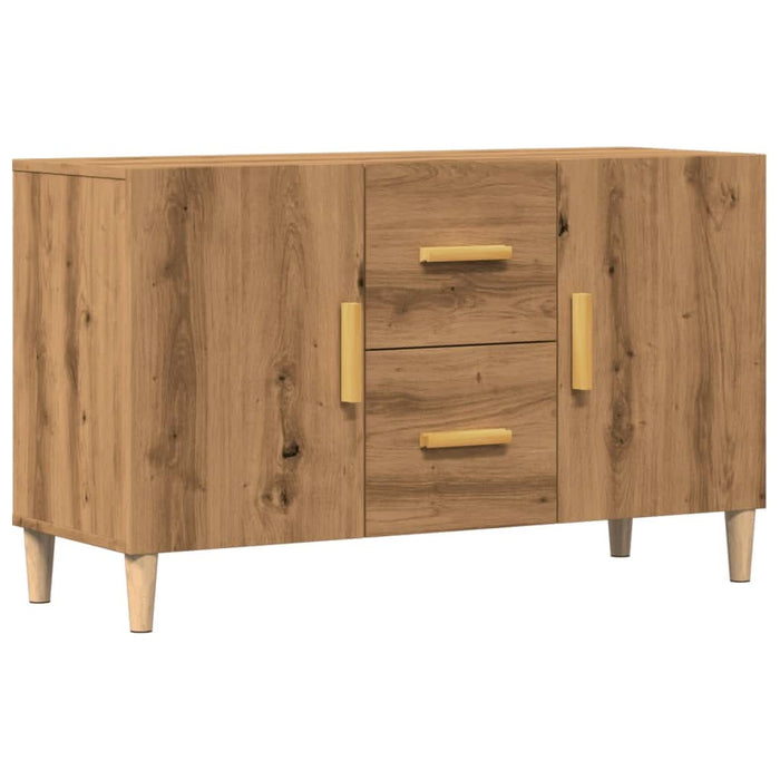 Dulap, stejar artizanal, 100x36x60 cm, lemn prelucrat - WALTI WALTI