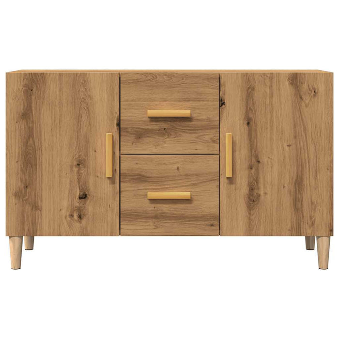 Dulap, stejar artizanal, 100x36x60 cm, lemn prelucrat - WALTI WALTI