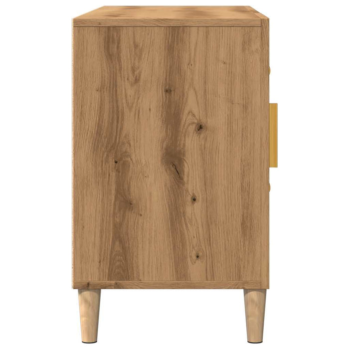 Dulap, stejar artizanal, 100x36x60 cm, lemn prelucrat - WALTI WALTI