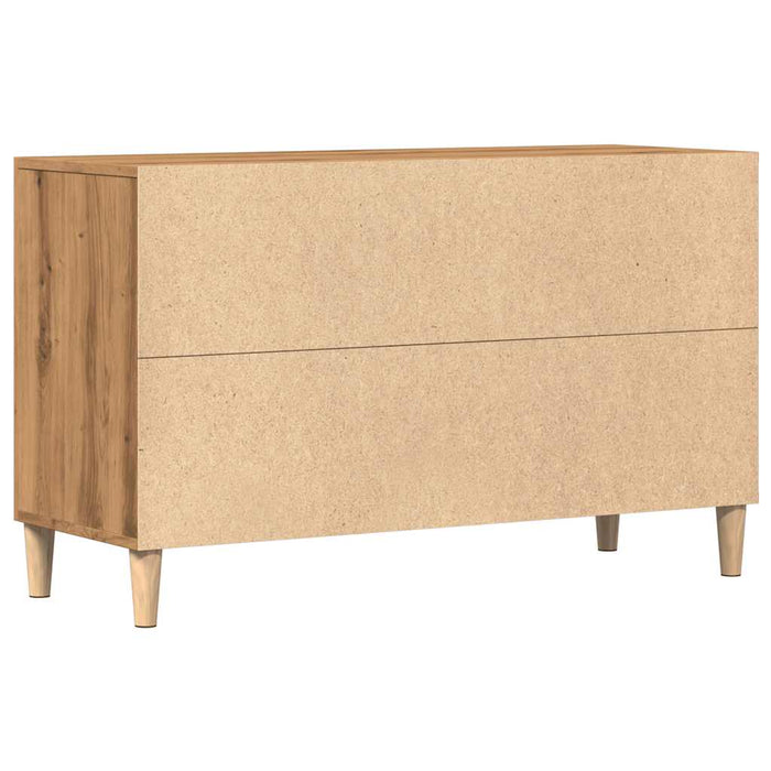 Dulap, stejar artizanal, 100x36x60 cm, lemn prelucrat - WALTI WALTI
