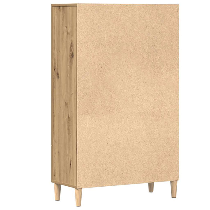 Dulap înalt, Stejar artizanal, 70x31x115 cm, lemn compozit - WALTI WALTI