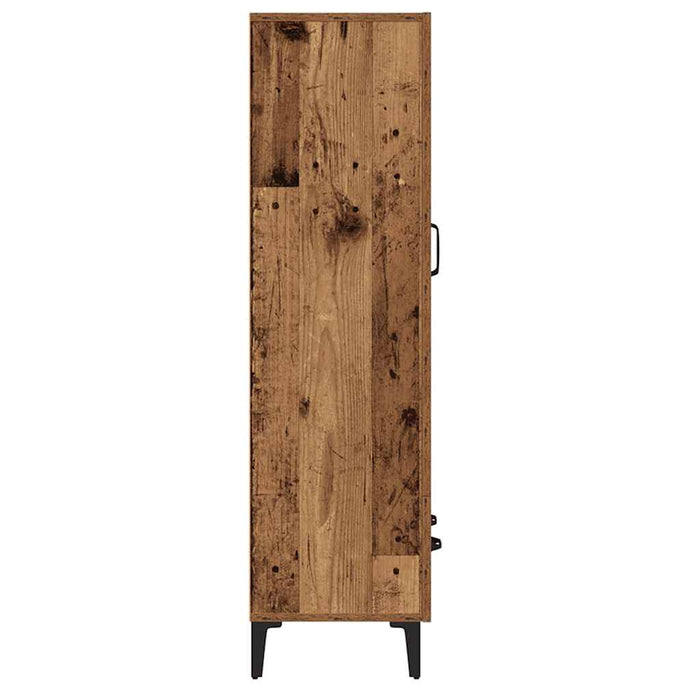 Dulap înalt, lemn vechi, 70x31x115 cm, lemn compozit - WALTI WALTI