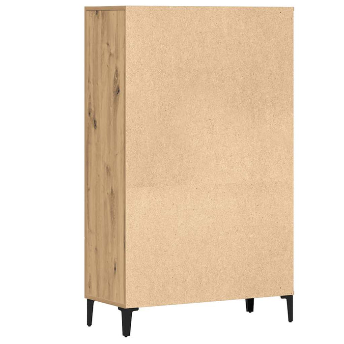 Dulap înalt, Stejar artizanal, 70x31x115 cm, lemn compozit - WALTI WALTI