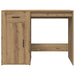 Birou, stejar artizanal, 100x49x75 cm, lemn prelucrat - WALTI WALTI