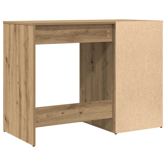 Birou, stejar artizanal, 100x49x75 cm, lemn prelucrat - WALTI WALTI