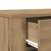 Birou, stejar artizanal, 100x49x75 cm, lemn prelucrat - WALTI WALTI