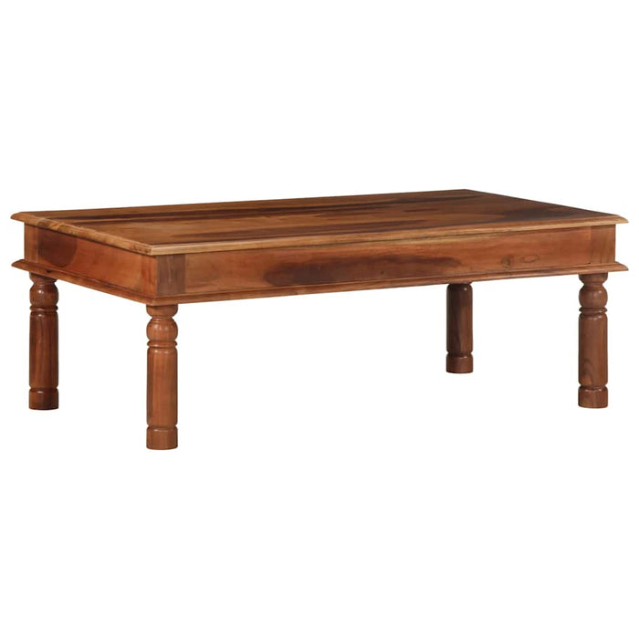 Masuta de cafea 110x60x40 cm din lemn masiv de salcam WALTI