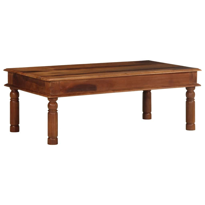 Masuta de cafea 110x60x40 cm din lemn masiv de salcam WALTI