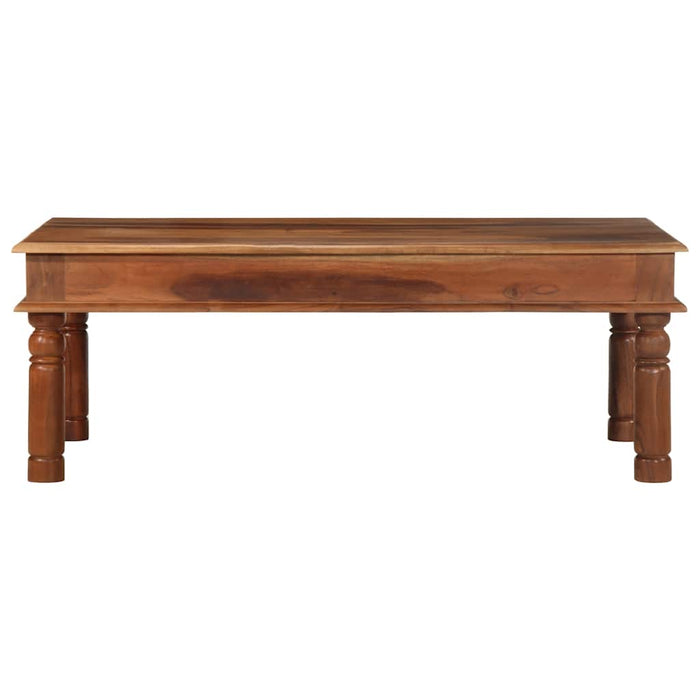 Masuta de cafea 110x60x40 cm din lemn masiv de salcam WALTI