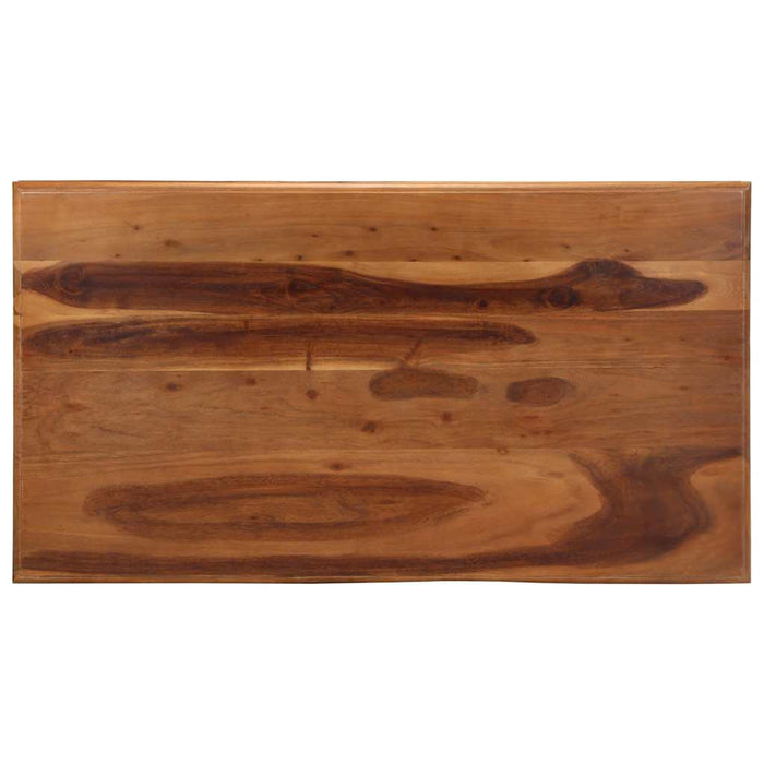 Masuta de cafea 110x60x40 cm din lemn masiv de salcam WALTI