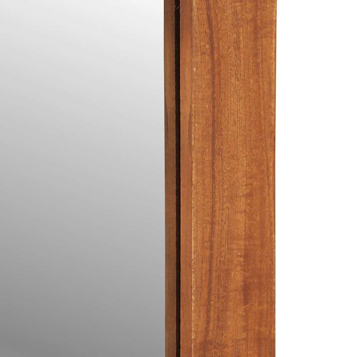 Oglindă de perete cu sertare 60x33x90 cm lemn masiv de salcâm - WALTI WALTI