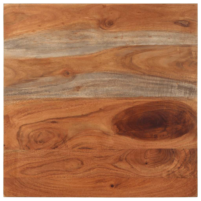 Masuta de cafea 60x60x35 cm din lemn masiv de salcam WALTI