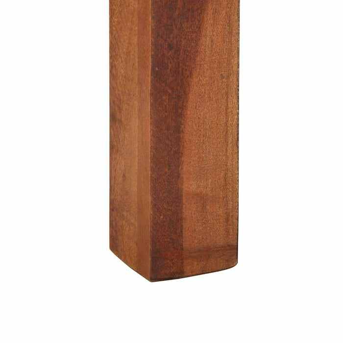 Masuta de cafea 60x60x35 cm din lemn masiv de salcam WALTI