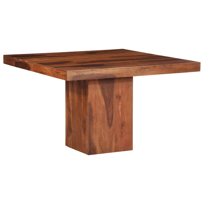 Masă de sufragerie 120x120x77 cm din lemn masiv de salcâm WALTI