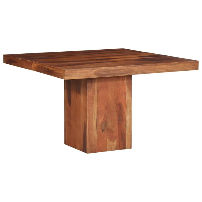 Masă de sufragerie 120x120x77 cm din lemn masiv de salcâm WALTI