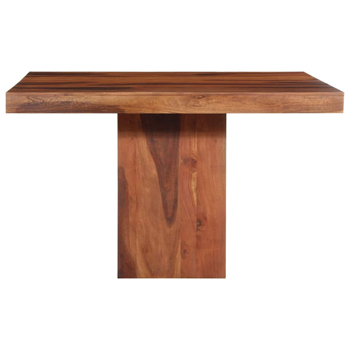 Masă de sufragerie 120x120x77 cm din lemn masiv de salcâm WALTI