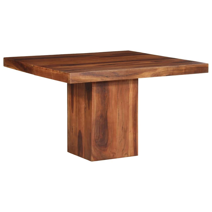 Masă de sufragerie 120x120x77 cm din lemn masiv de salcâm WALTI