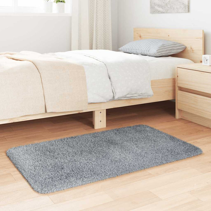 Covor shaggy cu pom înalt, NAVARRA, gri deschis, 60x100 cm - WALTI WALTI