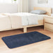Covor shaggy cu pom înalt, NAVARRA, bleumarin, 60x100 cm - WALTI WALTI