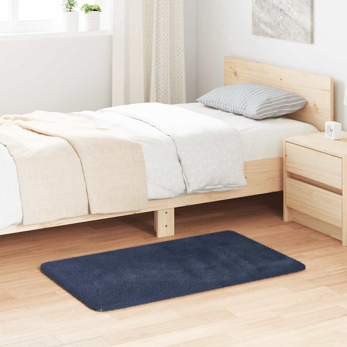 Covor shaggy cu pom înalt, NAVARRA, bleumarin, 60x100 cm - WALTI WALTI