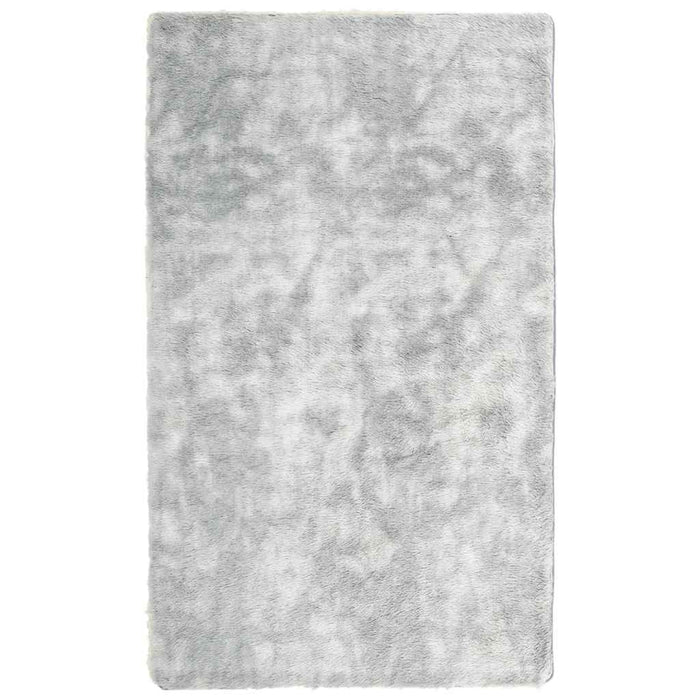 Covor shaggy cu pom înalt, NAVARRA, gri argintiu, 60x100 cm - WALTI WALTI