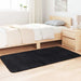 Covor shaggy cu pom înalt, NAVARRA, negru, 80x150 cm, poliester - WALTI WALTI