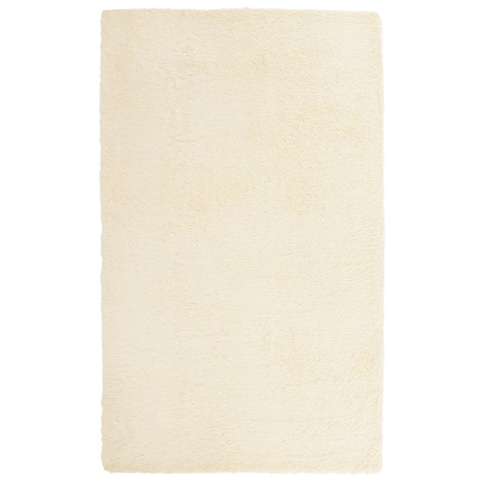 Covor shaggy cu pom înalt, NAVARRA, crem, 80x150 cm, poliester - WALTI WALTI