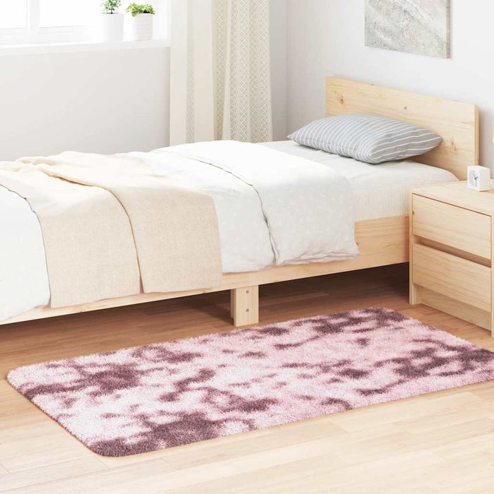 Covor shaggy cu pom înalt, NAVARRA, roz praf, 80x150 cm - WALTI WALTI