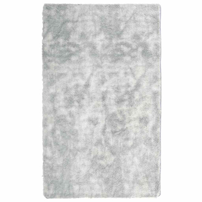 Covor shaggy cu pom înalt, NAVARRA, gri argintiu, 80x150 cm - WALTI WALTI