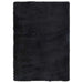 Covor shaggy cu pom înalt, NAVARRA, negru, 120x170cm, poliester - WALTI WALTI