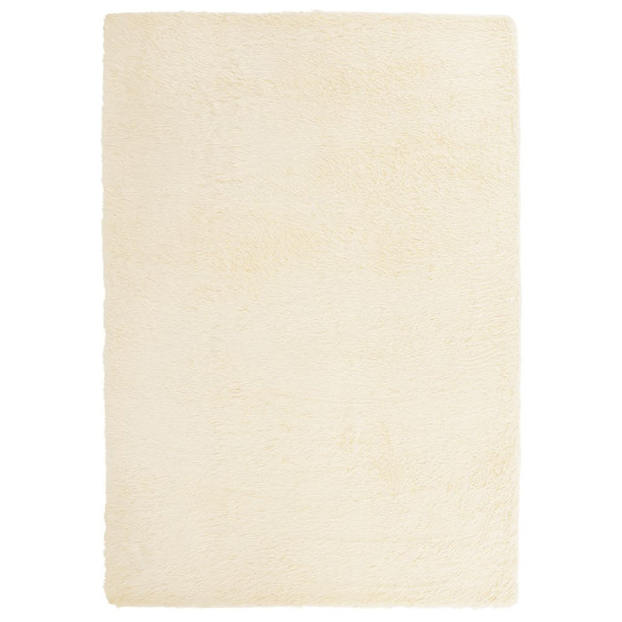 Covor shaggy cu pom înalt, NAVARRA, crem, 120x170 cm, poliester - WALTI WALTI