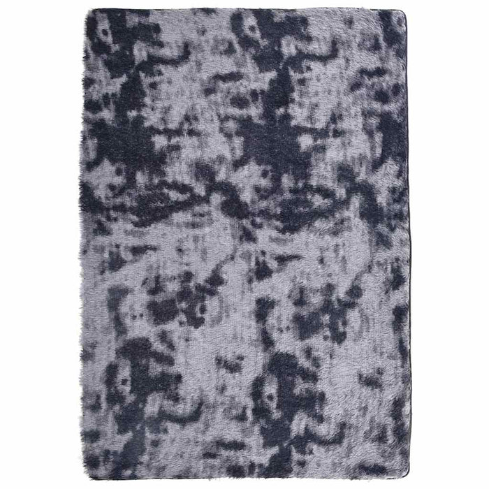 Covor shaggy cu pom înalt, NAVARRA, gri închis, 120x170 cm - WALTI WALTI