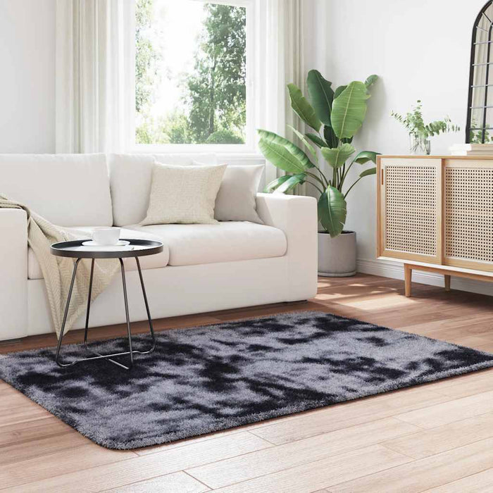 Covor shaggy cu pom înalt, NAVARRA, gri închis, 120x170 cm - WALTI WALTI