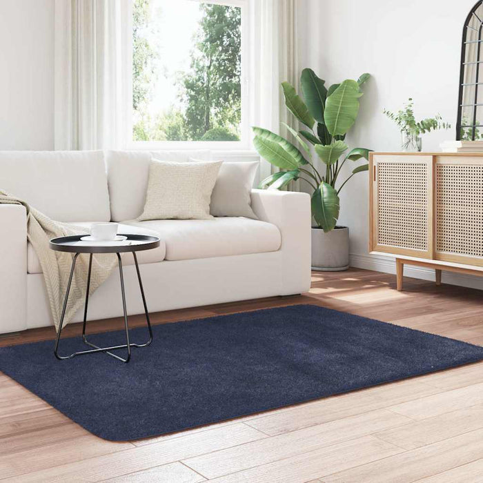 Covor shaggy cu pom înalt, NAVARRA, bleumarin, 120x170 cm WALTI