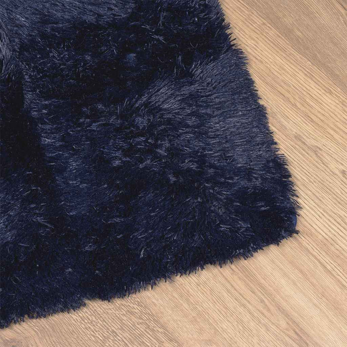 Covor shaggy cu pom înalt, NAVARRA, bleumarin, 120x170 cm WALTI