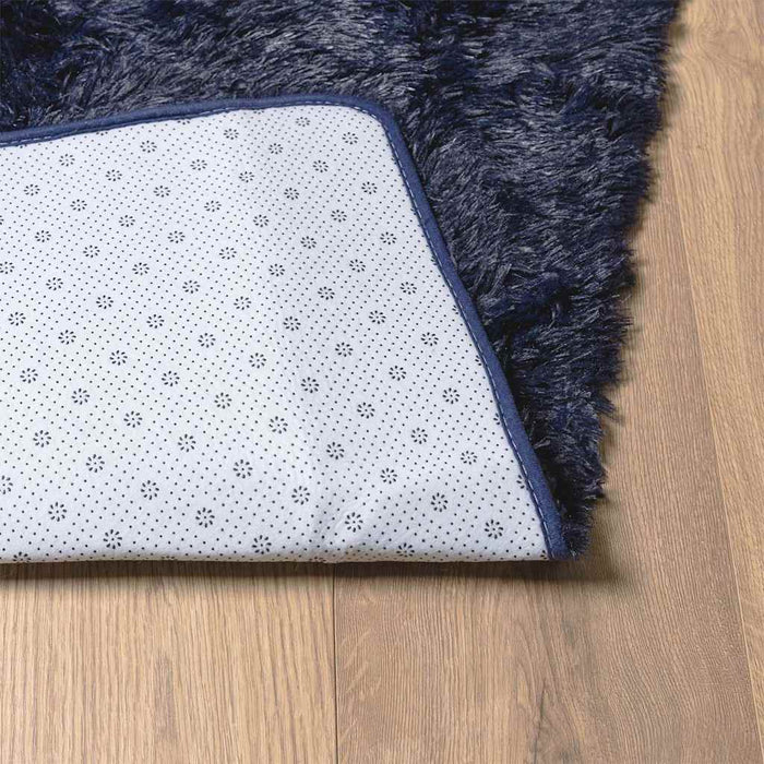 Covor shaggy cu pom înalt, NAVARRA, bleumarin, 120x170 cm WALTI