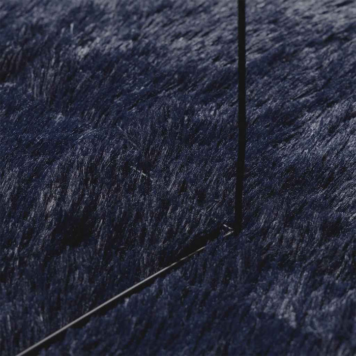 Covor shaggy cu pom înalt, NAVARRA, bleumarin, 120x170 cm WALTI