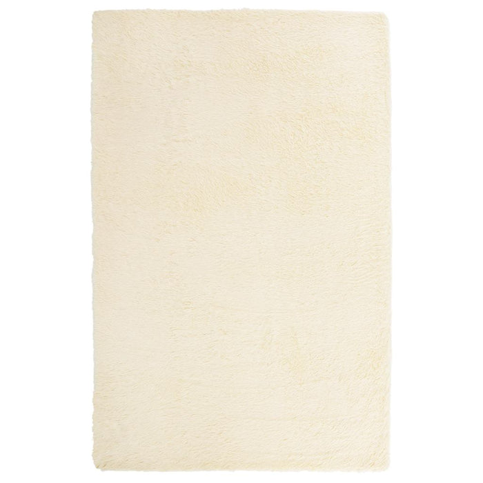 Covor shaggy cu pom înalt, NAVARRA, crem, 130x200 cm, poliester - WALTI WALTI