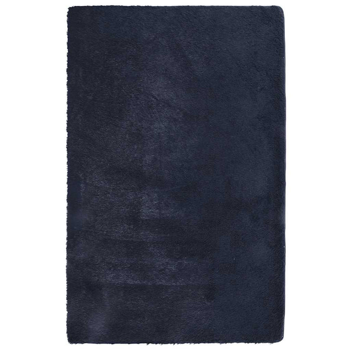 Covor shaggy cu pom înalt, NAVARRA, bleumarin, 130x200 cm - WALTI WALTI