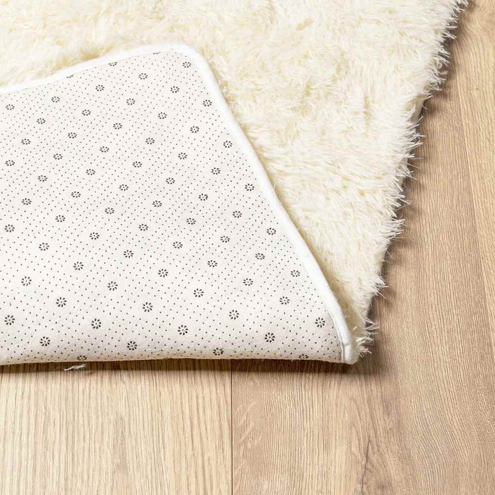 Covor shaggy cu pom înalt, NAVARRA, crem, 160x230 cm, poliester - WALTI WALTI