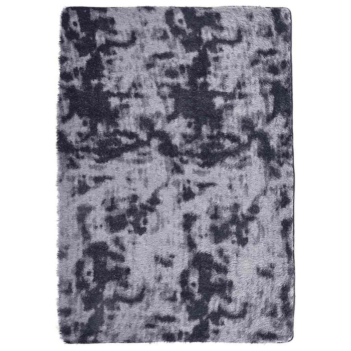 Covor shaggy cu pom înalt, NAVARRA, gri închis, 160x230 cm - WALTI WALTI