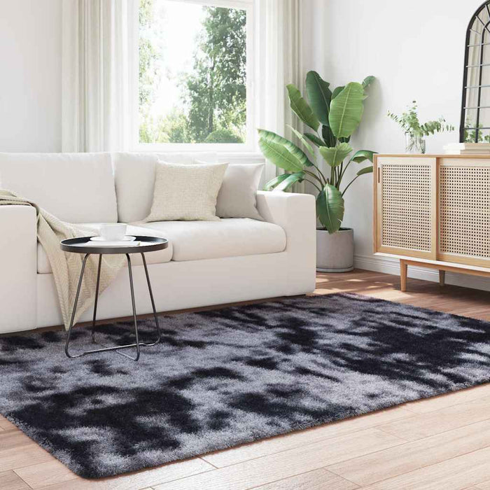 Covor shaggy cu pom înalt, NAVARRA, gri închis, 160x230 cm - WALTI WALTI