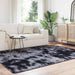 Covor shaggy cu pom înalt, NAVARRA, gri închis, 160x230 cm - WALTI WALTI