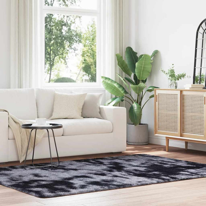 Covor shaggy cu pom înalt, NAVARRA, gri închis, 160x230 cm - WALTI WALTI
