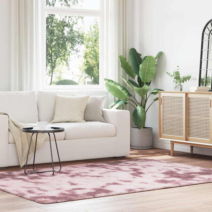 Covor shaggy cu pom înalt, NAVARRA, roz praf, 160x230 cm - WALTI WALTI