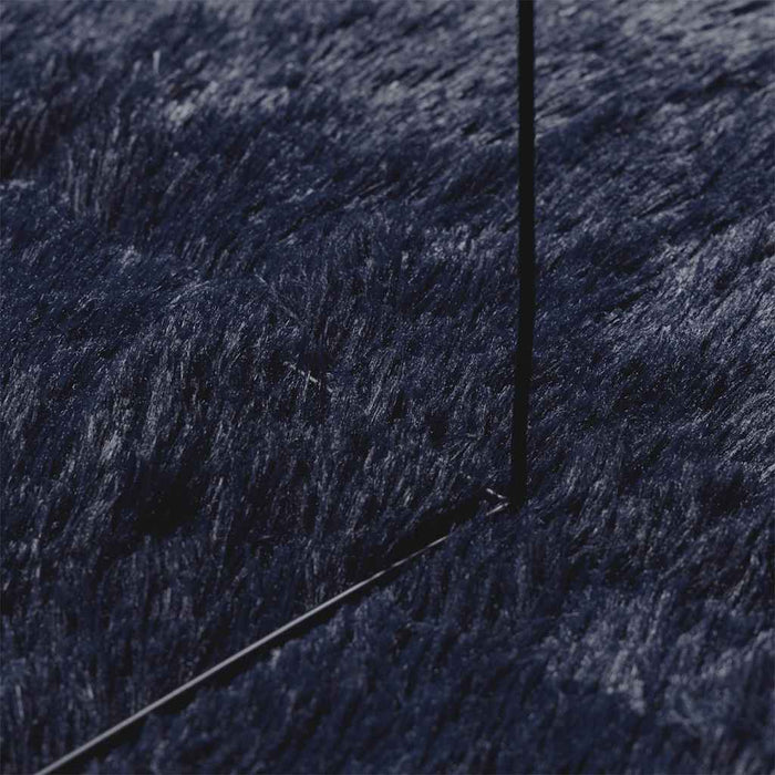 Covor shaggy cu pom înalt, NAVARRA, bleumarin, 160x230 cm - WALTI WALTI
