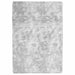 Covor shaggy cu pom înalt, NAVARRA, gri argintiu, 160x230 cm - WALTI WALTI