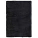 Covor shaggy cu pom înalt, NAVARRA, negru, 200x290cm, poliester - WALTI WALTI